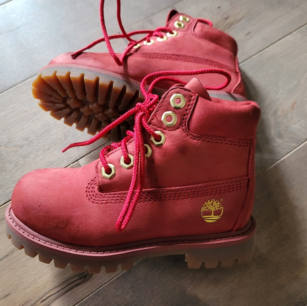 Timberland boys toddler boots size US 9